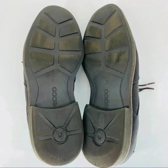 ECCO Findlay Blue Suede Wingtip Shoes - Picture 6 of 11